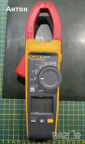 FLUKE 375 FC AC / DC Ампер клещи, снимка 2 - Друга електроника - 54016992