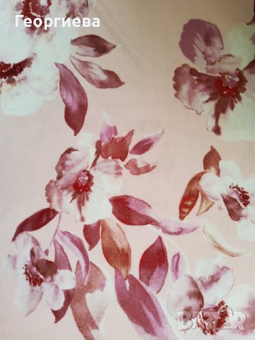 Розова туника на цветя, снимка 5 - Тениски - 37802353