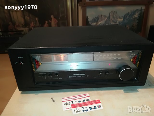 HOBBYSOUND T-600 TUNER 2408221229, снимка 2 - Ресийвъри, усилватели, смесителни пултове - 37786632