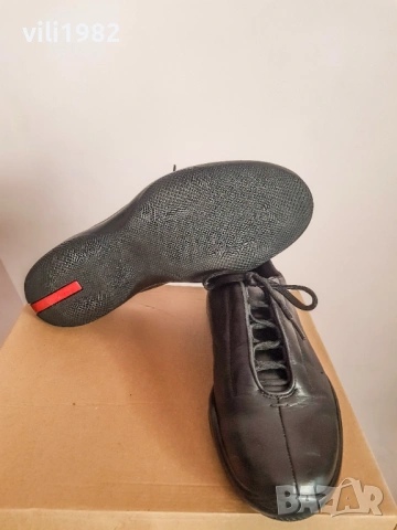 Оригинални мъжки обувки Prada, снимка 3 - Спортно елегантни обувки - 53184757