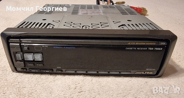 Alpine TDA-7566R , снимка 2 - Радиокасетофони, транзистори - 54168612