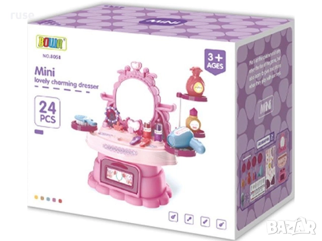 НОВИ! Детска мини тоалетка Bowa 24 части, снимка 2 - Други - 52817508