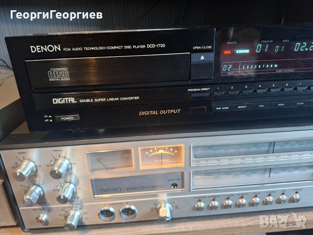 DENON DCD-1700, снимка 4 - Ресийвъри, усилватели, смесителни пултове - 53963246