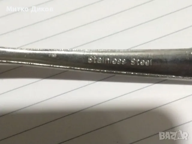 Малки лъжички за кафе 6 броя нови станлес стийл 150мм, снимка 3 - Прибори за хранене, готвене и сервиране - 48428266