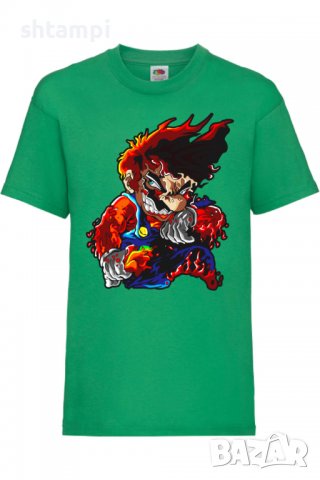 Детска тениска Mario Flame, Игра,Изненада,Подарък,Празник,Повод, снимка 6 - Детски тениски и потници - 37436743