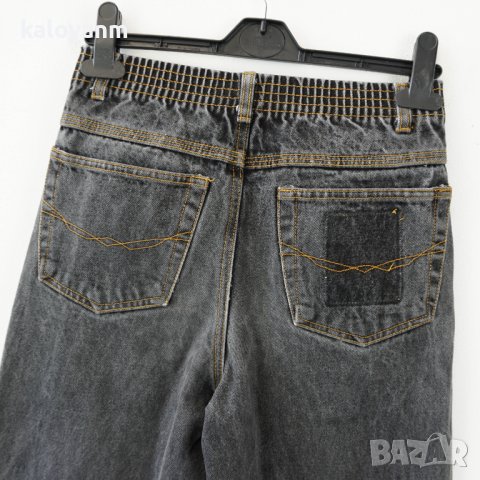 Vintage Mom Jeans - дамски широки дънки - EU 32, снимка 3 - Дънки - 37074616