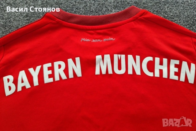 Байерн Мюнхен/Bayern Munchen home 2015-16г. - за ръст 164см., снимка 9 - Фен артикули - 54330605
