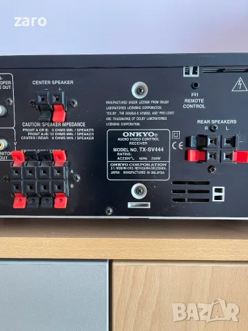 Ресивър Onkyo TX-SR444 , снимка 10 - Ресийвъри, усилватели, смесителни пултове - 56119183
