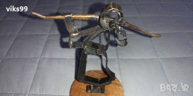 Стар български сувенир от ковано желязо, снимка 4 - Други ценни предмети - 39254590