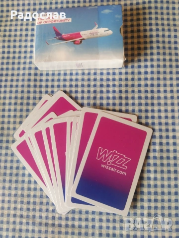 WIZZ нови карти за игра , снимка 4 - Карти за игра - 53264325