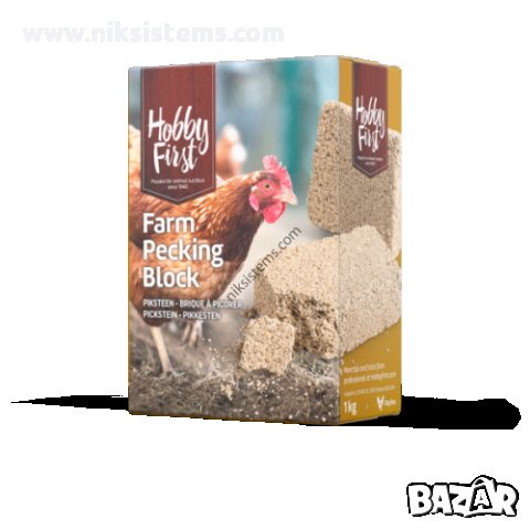 Блокче от Витамини и Минерали за кълване за Птиците - Farm Pecking Block Арт. №: 200048 