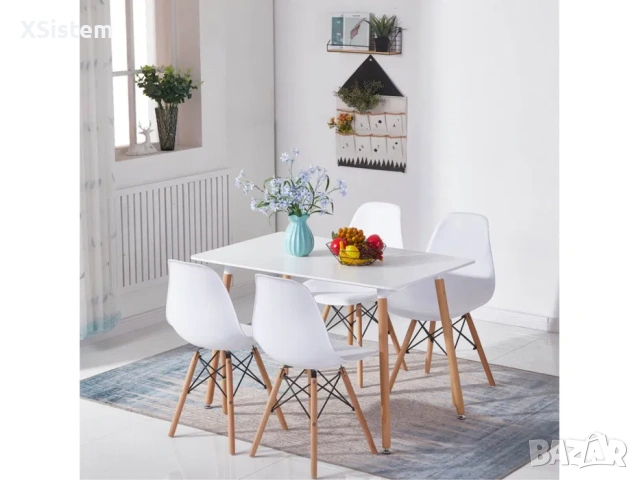 трапезна маса 120/80, снимка 3 - Маси - 53238982