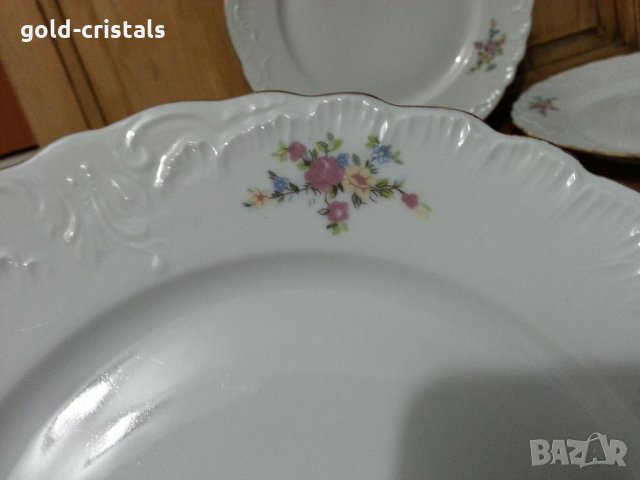 Полски порцелан сервиз за хранене чинии , снимка 8 - Антикварни и старинни предмети - 35099944