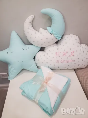 Възгалвнички за бебе с одялце