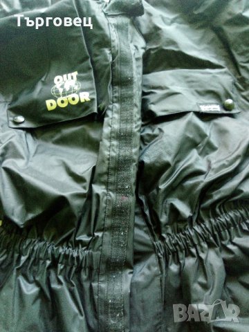 Черна зимна шуба за мотор -"Louis" , снимка 8 - Други спортове - 34361901