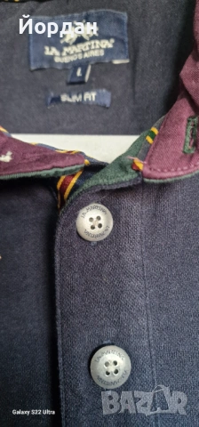 Мъжка блуза с дълъг ръкав – LA MARTINA размер- L , снимка 6 - Блузи - 53289631