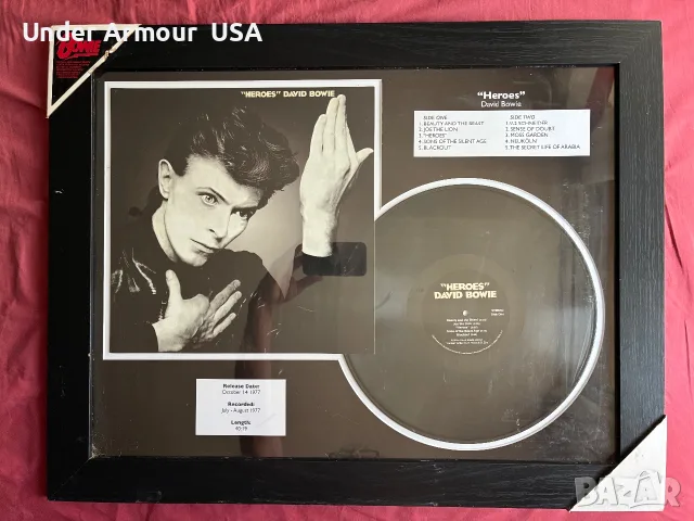 David Bowie • Heroes • Framed