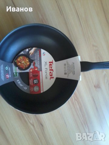 Уок тиган-28 ф-Tefal XL-intense titanium ,нов