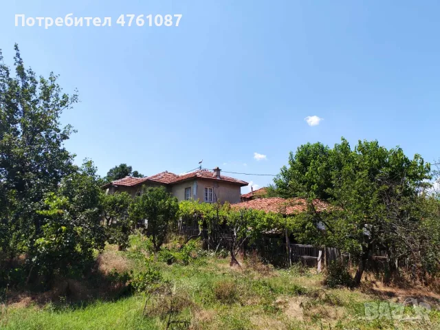 Отличен имот с голям парцел (1070 кв.м) и 3 спални в село Николово, обл. Хасково, снимка 2 - Къщи - 56054874