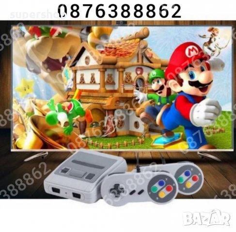 ПРОМО! Ретро Гейминг TV Конзола Телевизионна видео игра Nintendo 620 игри, снимка 6 - Други игри и конзоли - 38458696