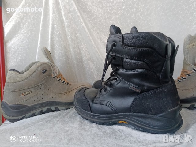 кубинки работни Ergos® Montana 3 Black Leather Composite Safety BOOTS ,100% естествена кожа, снимка 7 - Други - 42758014