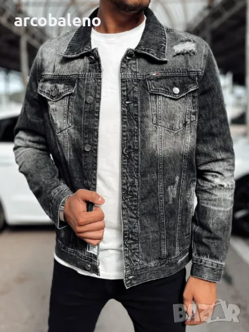 Мъжко дънково яке, 2цвята , снимка 6 - Якета - 49145904