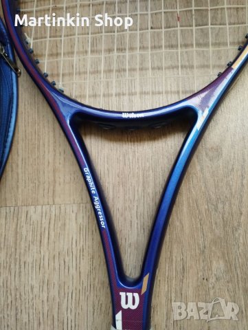 Тенис ракета Wilson Graphite Aggressor , снимка 2 - Тенис - 38518269