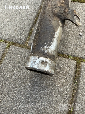 Десен ауспух за Ява 350, снимка 2 - Части - 54061058