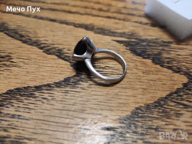 Сребърен пръстен (102), снимка 6 - Пръстени - 39722327