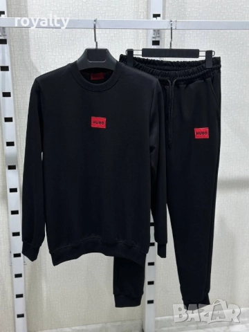 Hugo Boss Стилен Черен Мъжки Комплект 