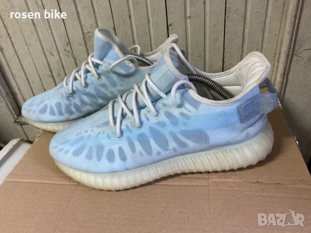 ''adidas Yeezy Boost 350 V2 Mono Ice''оригинални маратонки 45.5 номер, снимка 6 - Маратонки - 47770479