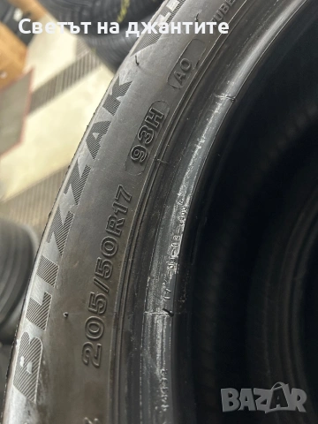 Гуми 205/50/17 4 броя Bridgestone , снимка 6 - Гуми и джанти - 54364584