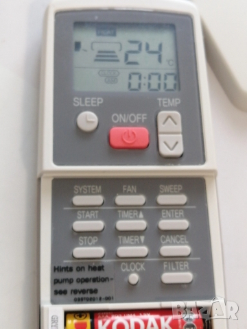 Дистанционно за климатик/термопомпа YORK, снимка 4 - Климатици - 51866688