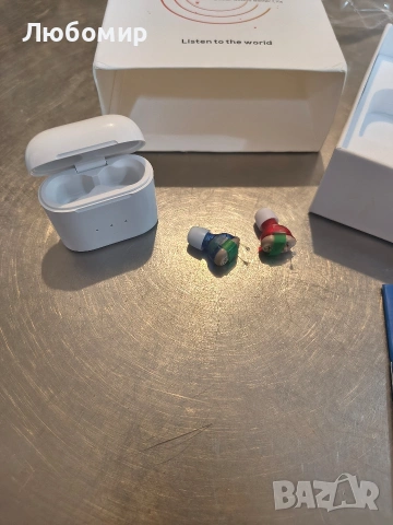 Истински слухови апарати за възрастни хора, презареждащи се и невидими с магнитен калъф , снимка 6 - Слухови апарати - 53357294