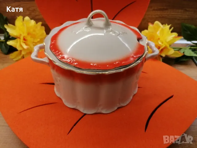  Български  Порцеланов Супник Разград