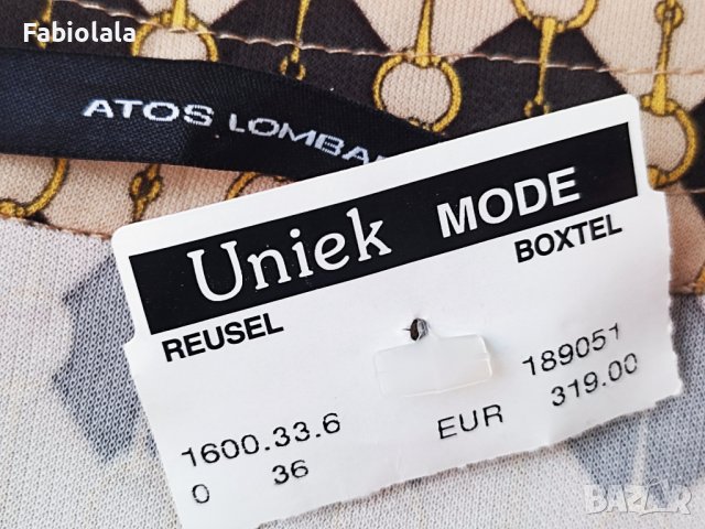 Atos Lambordini wrap around dress S, снимка 10 - Рокли - 42123419