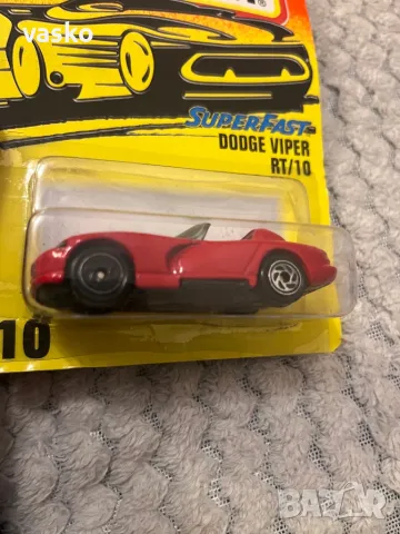 Matchbox Dodge Viper-стар, снимка 5 - Колекции - 49653725