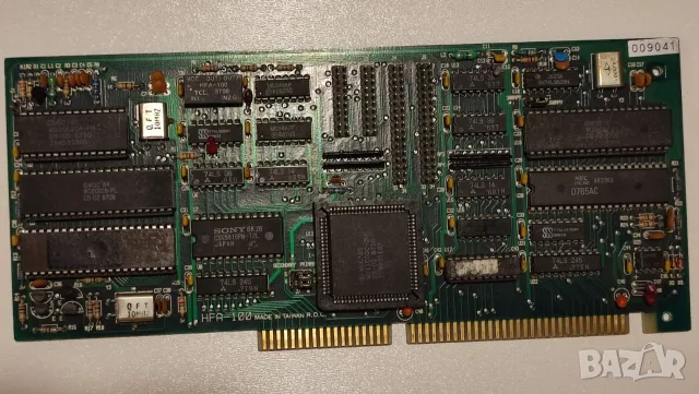 ISA 16bit MFM FDC I/o контролер за ретро компютър, снимка 2 - Кабели и адаптери - 55353814