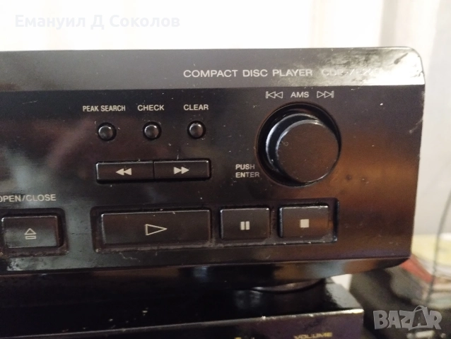 cd player sony CDP-XE 220, снимка 5 - Декове - 52627365