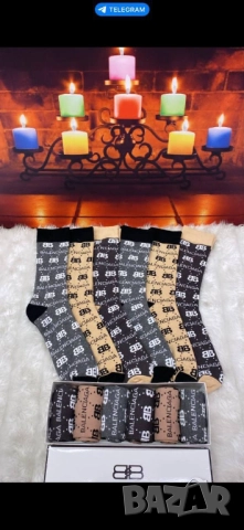 чорапи в кутия fendi calvin klein louis vuitton 