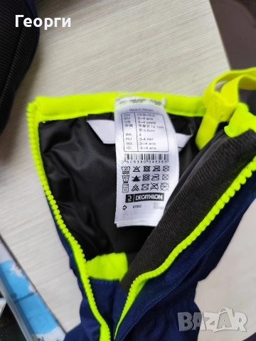 Детски ски ръкавици с един пръст WEDZE, снимка 3 - Шапки, шалове и ръкавици - 53062362