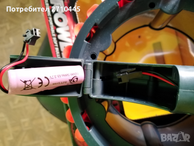 Стрелящ барабан с 28 стрели, снимка 4 - Играчки за стая - 36548464