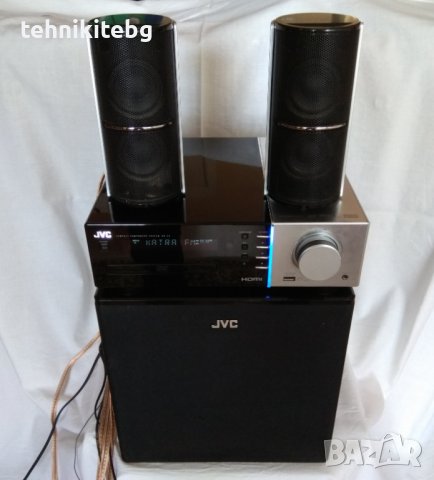 ⭐⭐⭐ JVC NX-F3 ⭐⭐⭐ Страхотно дизайнерско 2.1 кино , 250 W , с HDMI и USB