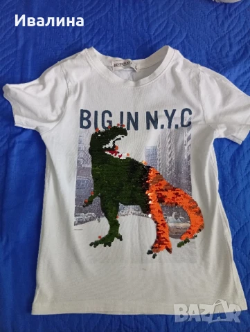 Тениска с къс ръкав, снимка 6 - Детски тениски и потници - 51082217