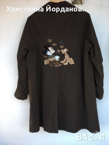 Винтидж зимно яке/палто Дисни, с вълнена подплата, М