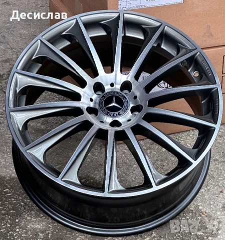 AMG Джанти за Мерцедес Mercedes 19 цола 5х112 чисто нови Спорт Пакет E S CLS, снимка 4 - Гуми и джанти - 50450550