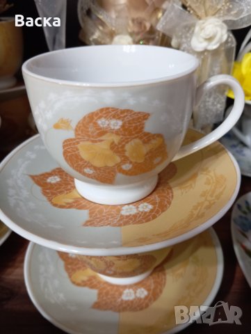 Сервиз от 6 чаши за кафе , снимка 3 - Чаши - 44411185
