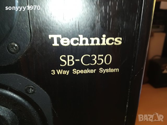 поръчана-TECHNICS SB-C350 140W/6ohm JAPAN-ВНОС SWISS L1710221410, снимка 12 - Тонколони - 38357657