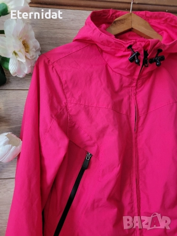Розово спортно яке с качулка H&M , снимка 6 - Якета - 51863605