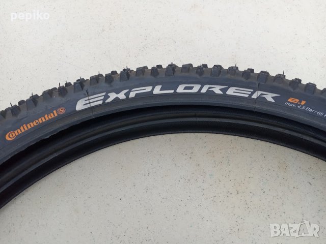 Продавам колела внос от Германия НОВИ гуми CONTINENTAL EXPLORER 26 цола, снимка 10 - Части за велосипеди - 30468309